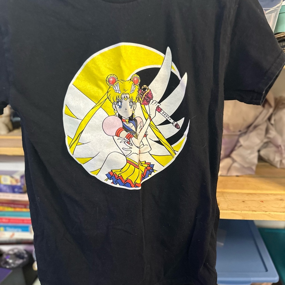 Sailor Moon Black T-Shirt